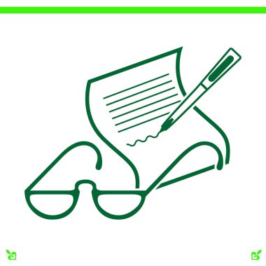 Gözlük simgesi simgesi