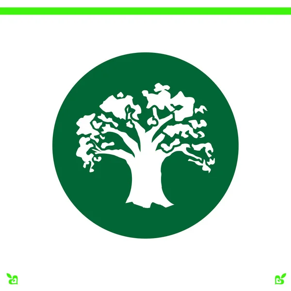 Tree icon illustration — Stock Vector