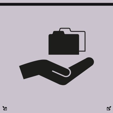 klasör simgesi illüstrasyon