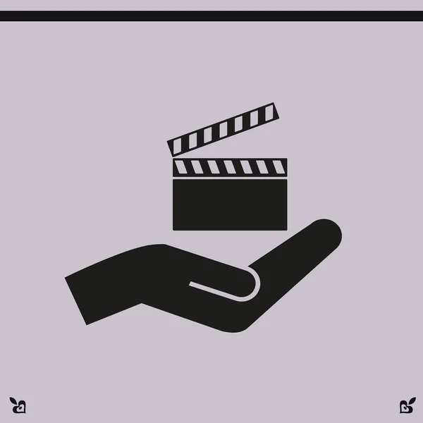 Icono de vídeo ilustración — Vector de stock