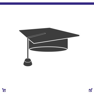 Öğrenci şapka simgesi