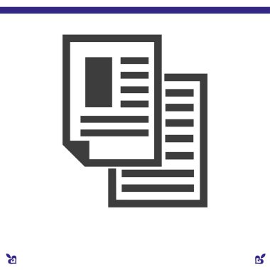 Not kağıtları simgesi 