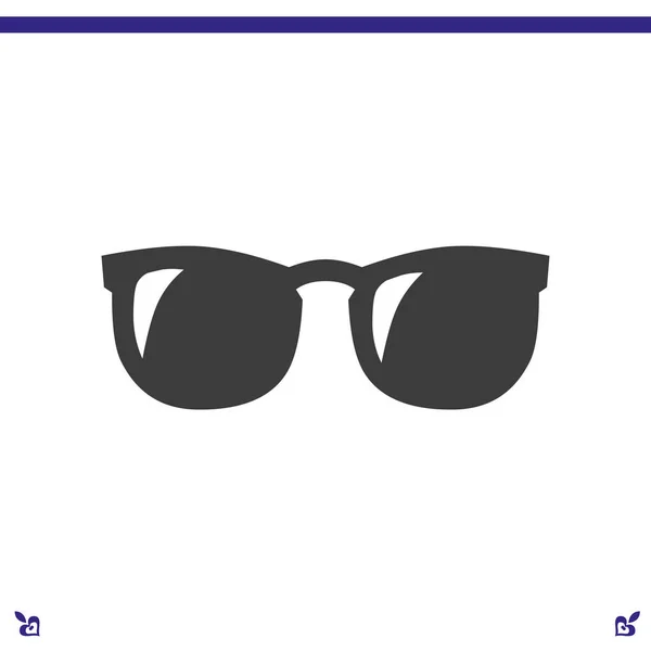 Szemüveg ikon szimbólum — Stock Vector