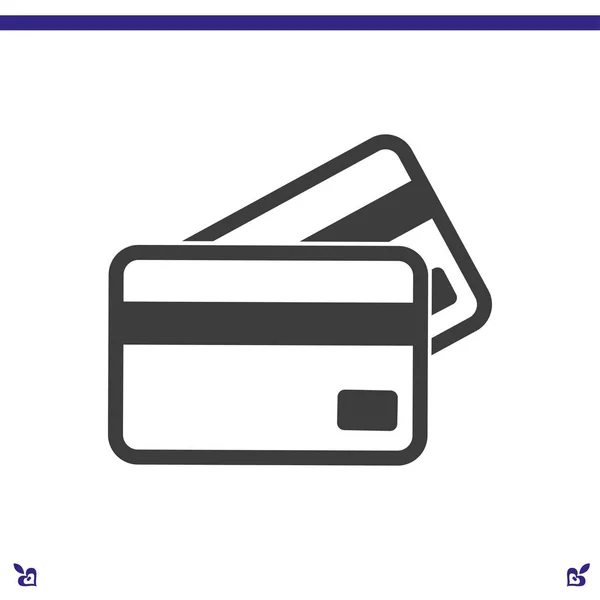 クレジット カードを保持しています。 — ストックベクタ