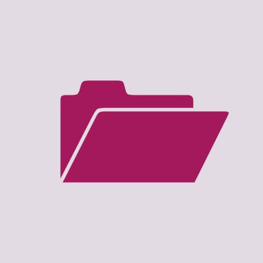 klasör simgesi illüstrasyon