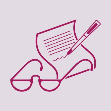 Gözlük simgesi simgesi