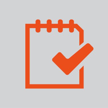 Belge simgesi illüstrasyon 