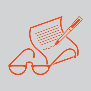 Gözlük simgesi simgesi