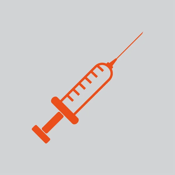 Hypodermic syringe icon — Stock Vector