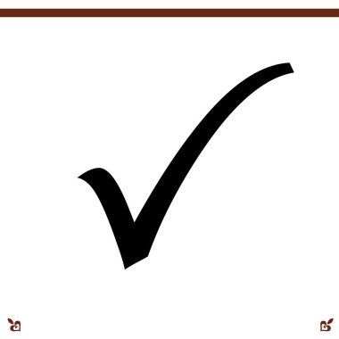 onay işareti simgesi