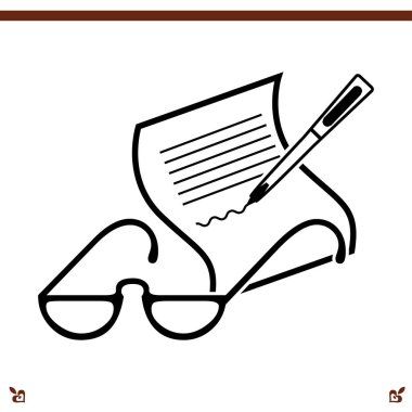 Gözlük simgesi simgesi