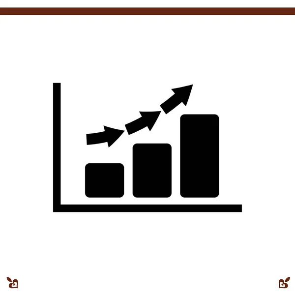 Icono botón gráfico — Archivo Imágenes Vectoriales