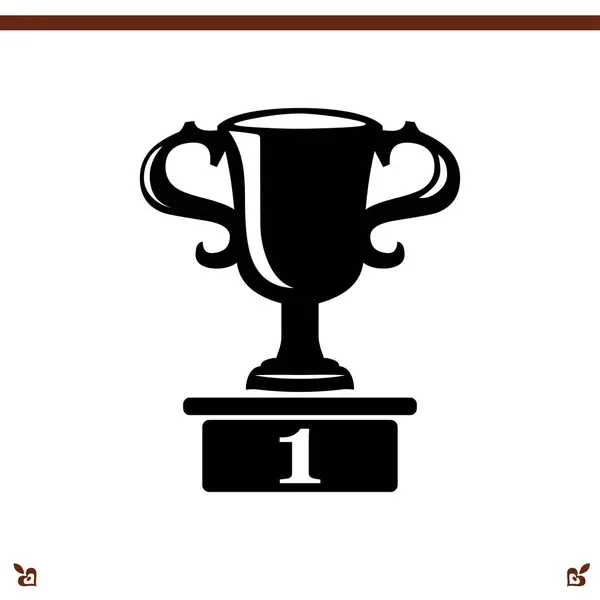 Icône Coupe des Champions — Image vectorielle