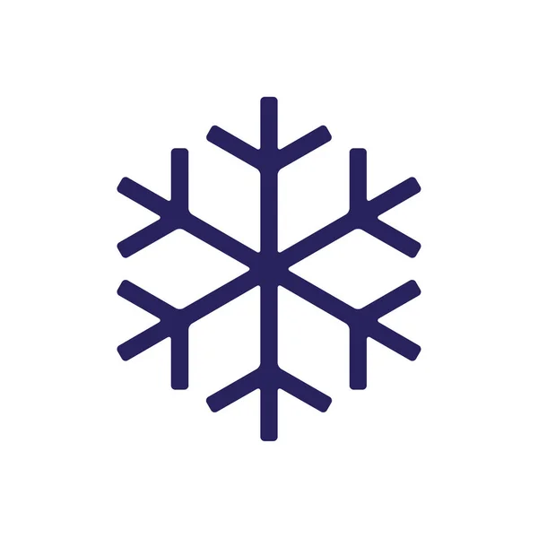 Schneeflockennetz-Symbol — Stockvektor