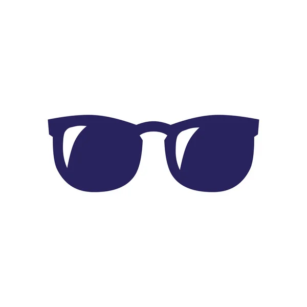 Icône web lunettes — Image vectorielle