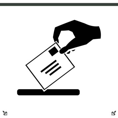 Posta simgesini veren el