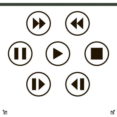 Media player kontrol düğmeleri