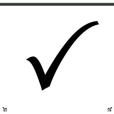 onay işareti simgesi