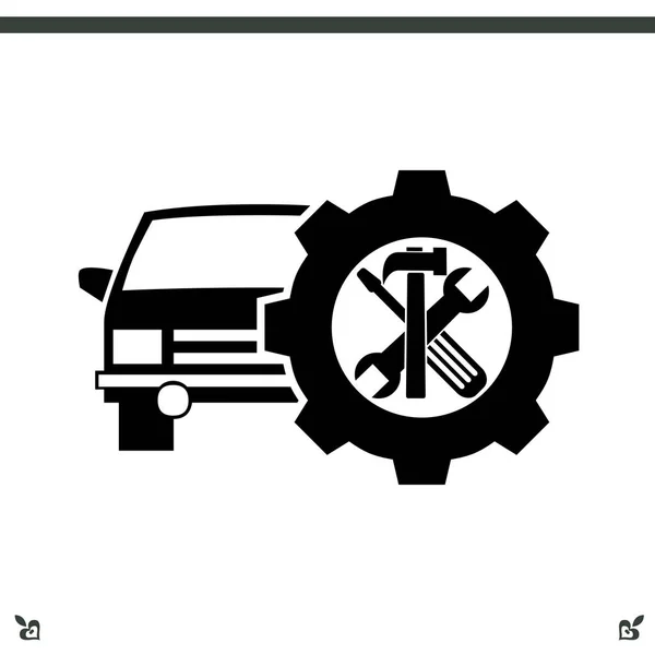 Icono de reparación de automóviles — Archivo Imágenes Vectoriales