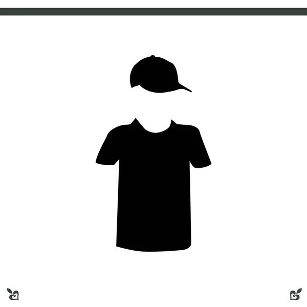 Icône web vêtements — Image vectorielle