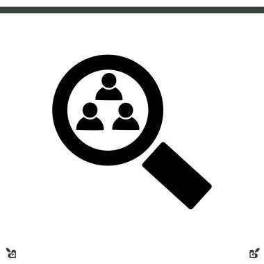 Büyütme cam simgesi