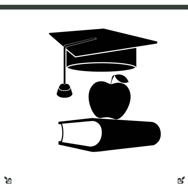 Onderwijs web pictogram — Stockvector