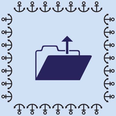 Klasör simgesini açın.