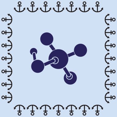 molekül web simgesi