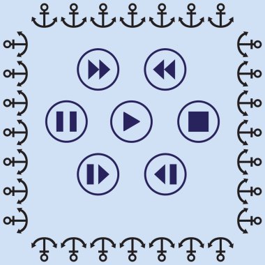 Media player kontrol düğmeleri