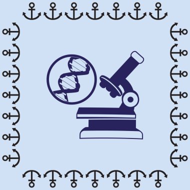 mikroskop web simgesi