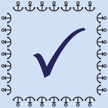 onay işareti simgesi