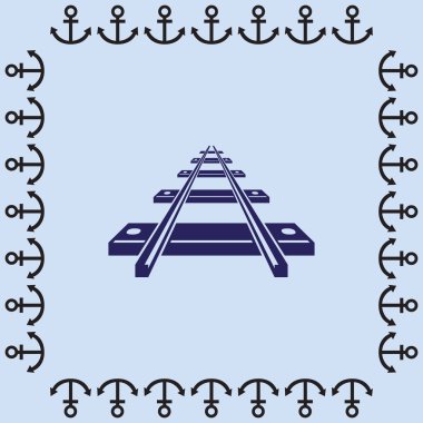 Demiryolu web simgesi