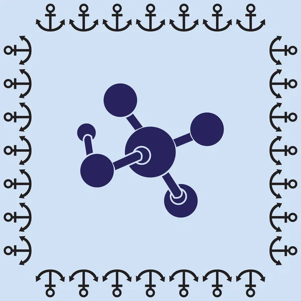 molekül web simgesi
