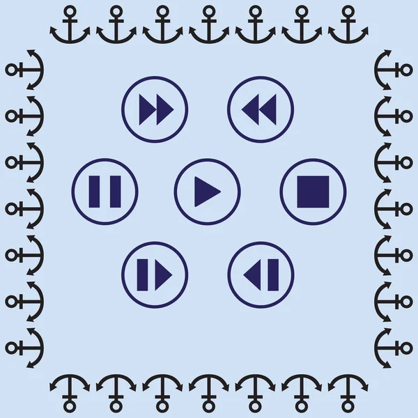 Media player kontrol düğmeleri