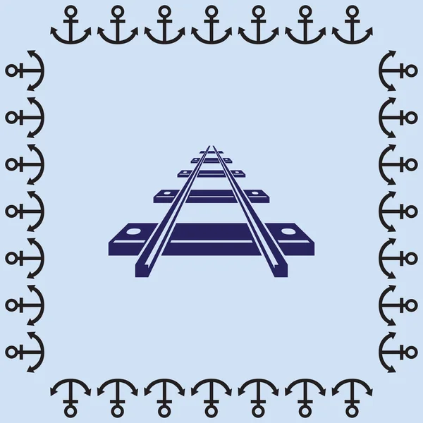 Demiryolu web simgesi