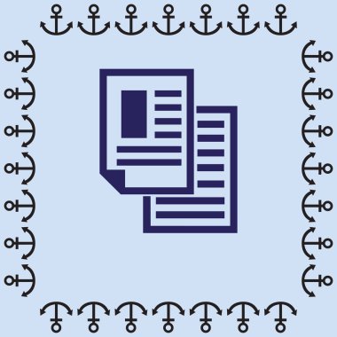 Not kağıtları simgesi