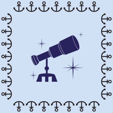 Teleskop web simgesi