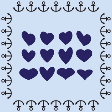 Kalpler basit simgesi