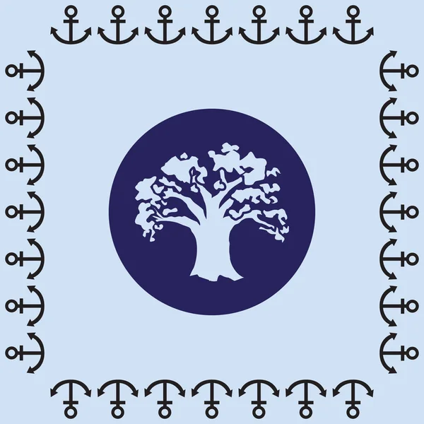 Meşe ağacı simgesini