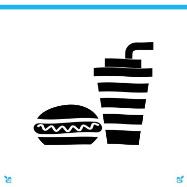 Sosisli ve içki simgesi