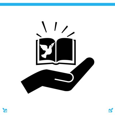 İncil kitap el simgesi