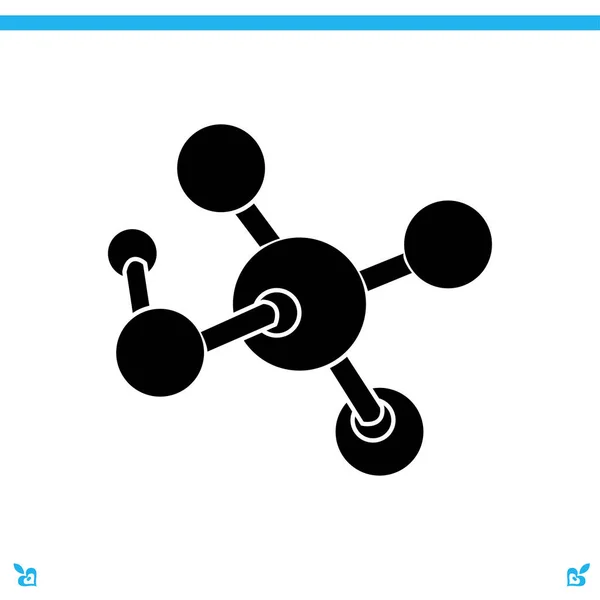 Molekül-Ikone — Stockvektor