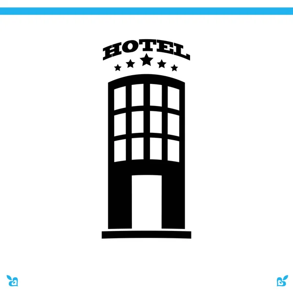 Öt csillagos Hotel Icon — Stock Vector