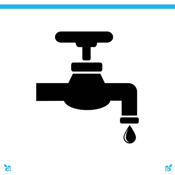 Water tap icon — Stock Vector