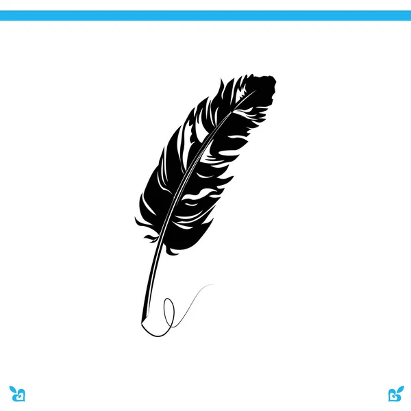 Pluma icono web — Vector de stock