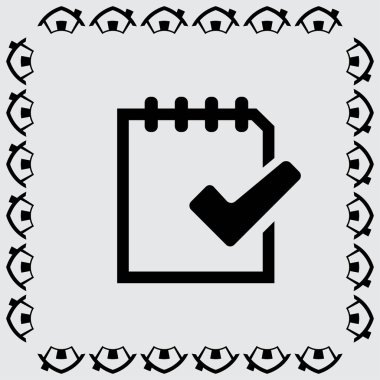 Belge simgesi illüstrasyon 