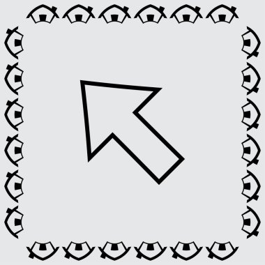 ok simgesi illüstrasyon 