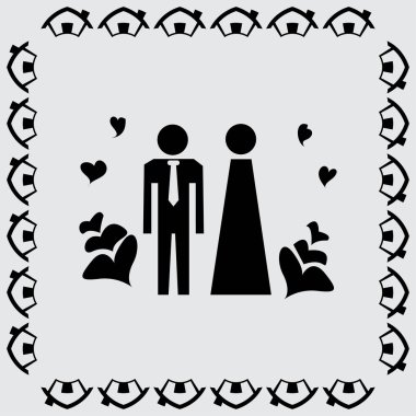 Erkek ve kadın simgesiyle