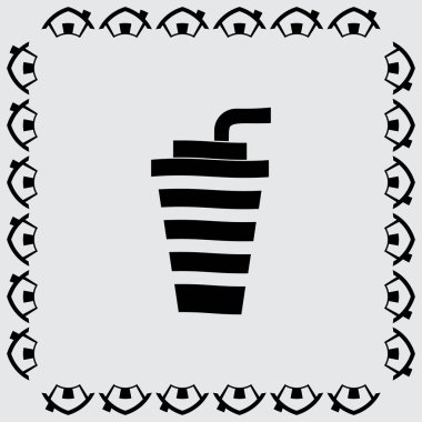 hasır bir simgeyle Kupası