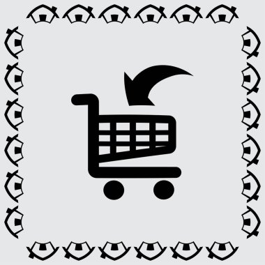 Alışveriş arabası simgesi